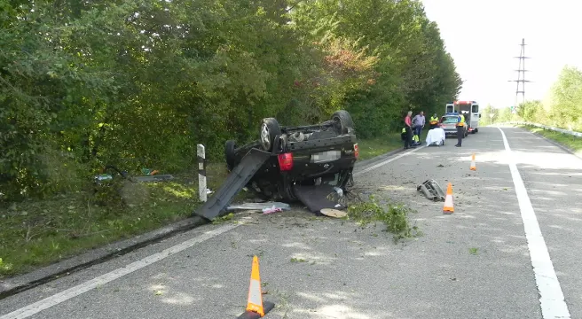 Mit Auto in Müllheim überschlagen