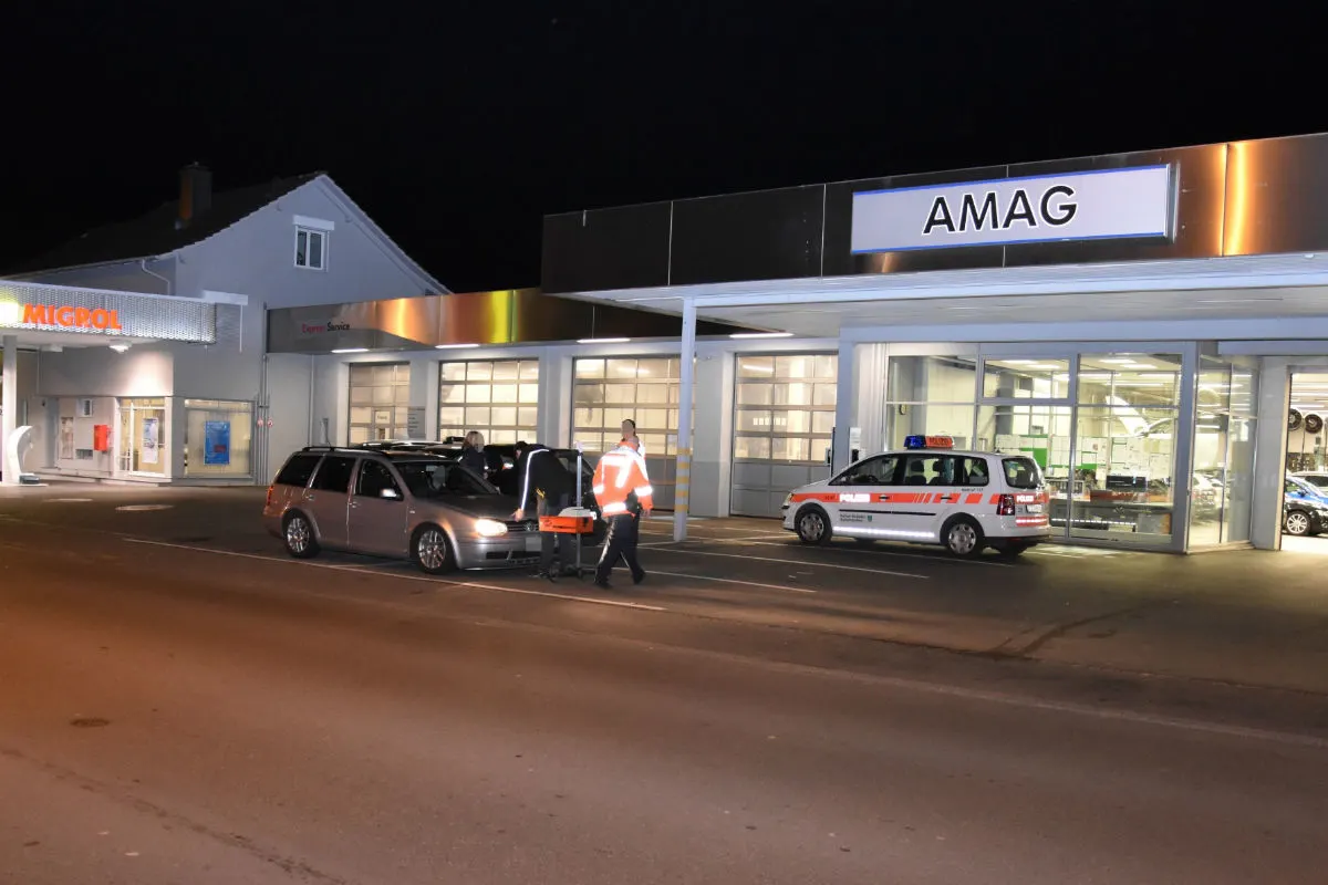 Heerbrugg SG - 47 Autos mit mangelhafter Beleuchtung kontrolliert