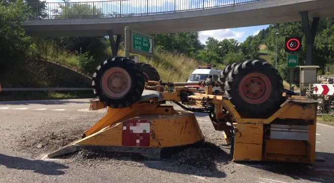 Schwerverletzter nach Alleincrash in Böckten
