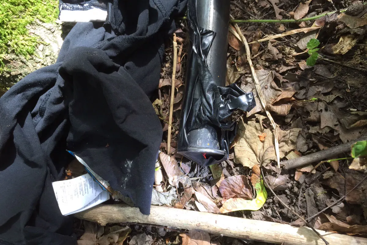 Sprengsatz im Muttenzer Hardwald gefunden!