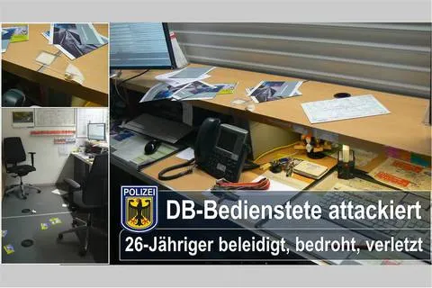 München BY - 26-Jähriger greift DB-Bedienstete an