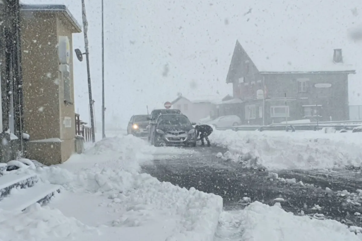 Vorwarnung - In Graubünden kann es heute  zum Teil bis 1100 Meter schneien