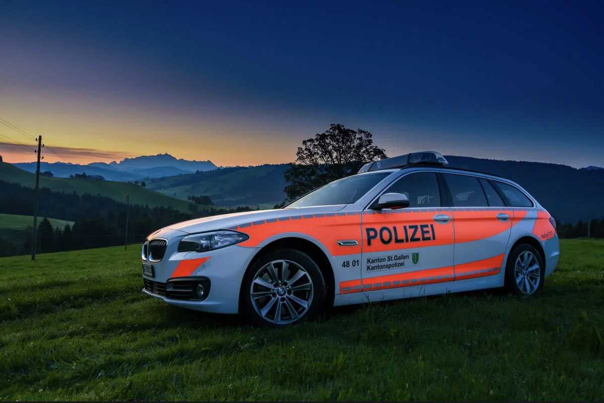 Sevelen SG - Mehrere Anzeigen nach TCS-Lichtkontrolle   