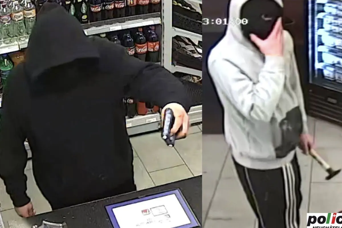 Neuchâtel NE - Bewaffneter Raubüberfall auf Tankstellen-Shop