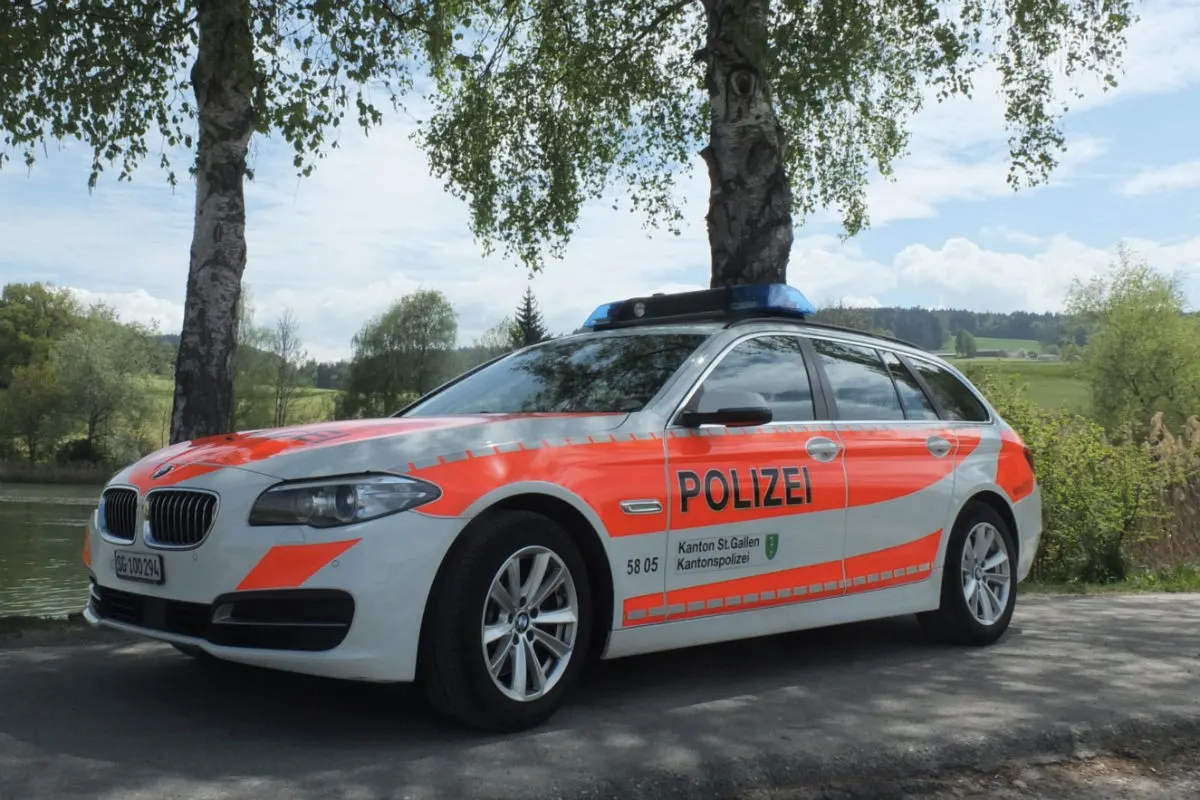 Kanton St.Gallen SG - Kontrolle von Landwirtschaftsfahrzeugen