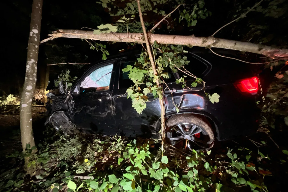 Selbstunfall in Niederbuchsiten SO – Auto landet in Böschung