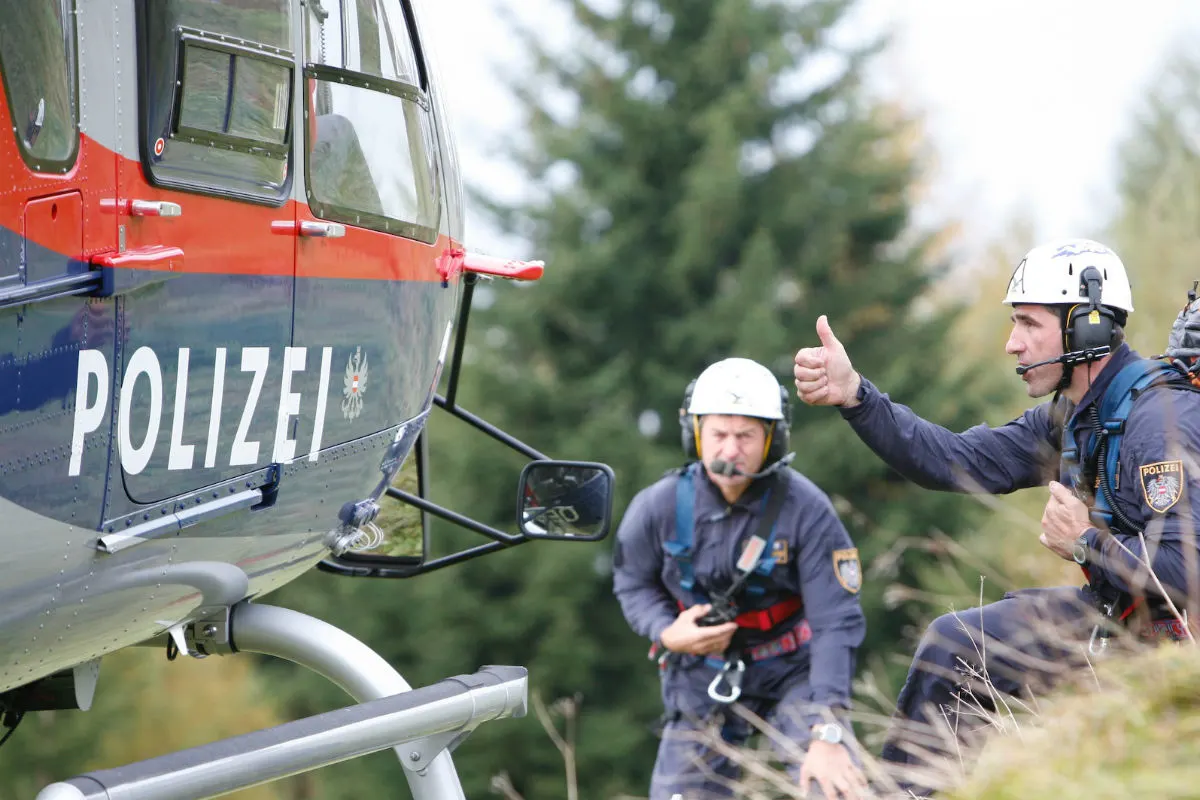 Alpinunfall - Suchaktion Kötschach/Mauthen