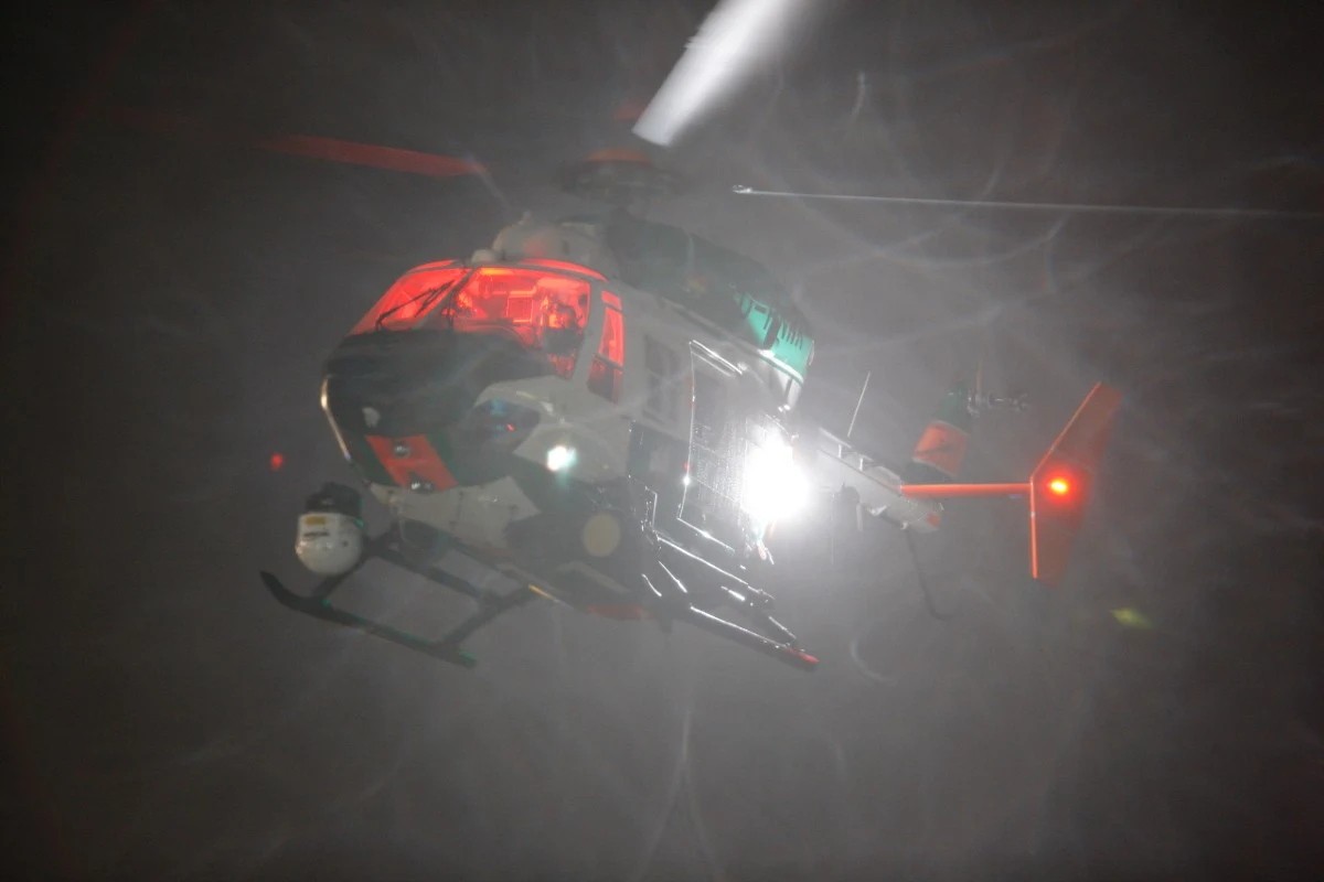 Schnifis - Wanderer mit Hubschrauber gerettet 