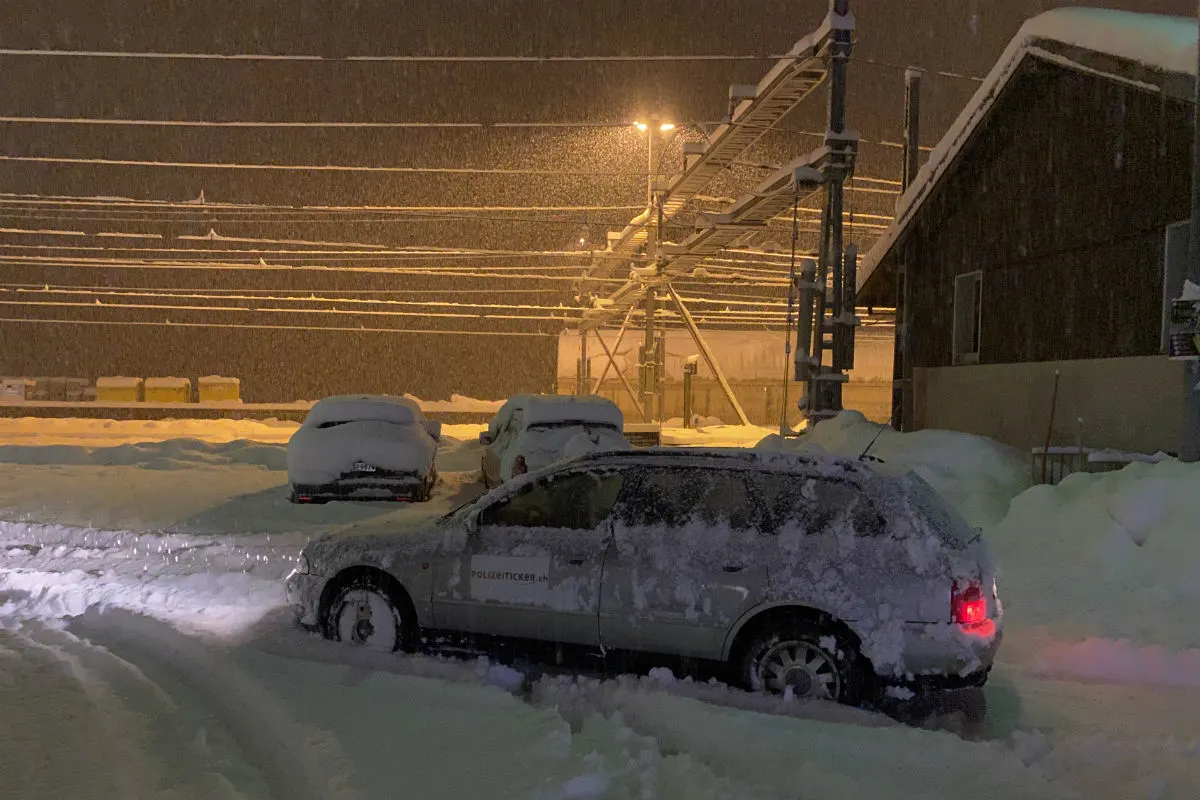 Warnung - Erneut sehr viel Schnee im Simplongebiet, Gotthard und den Tessiner Bergen!