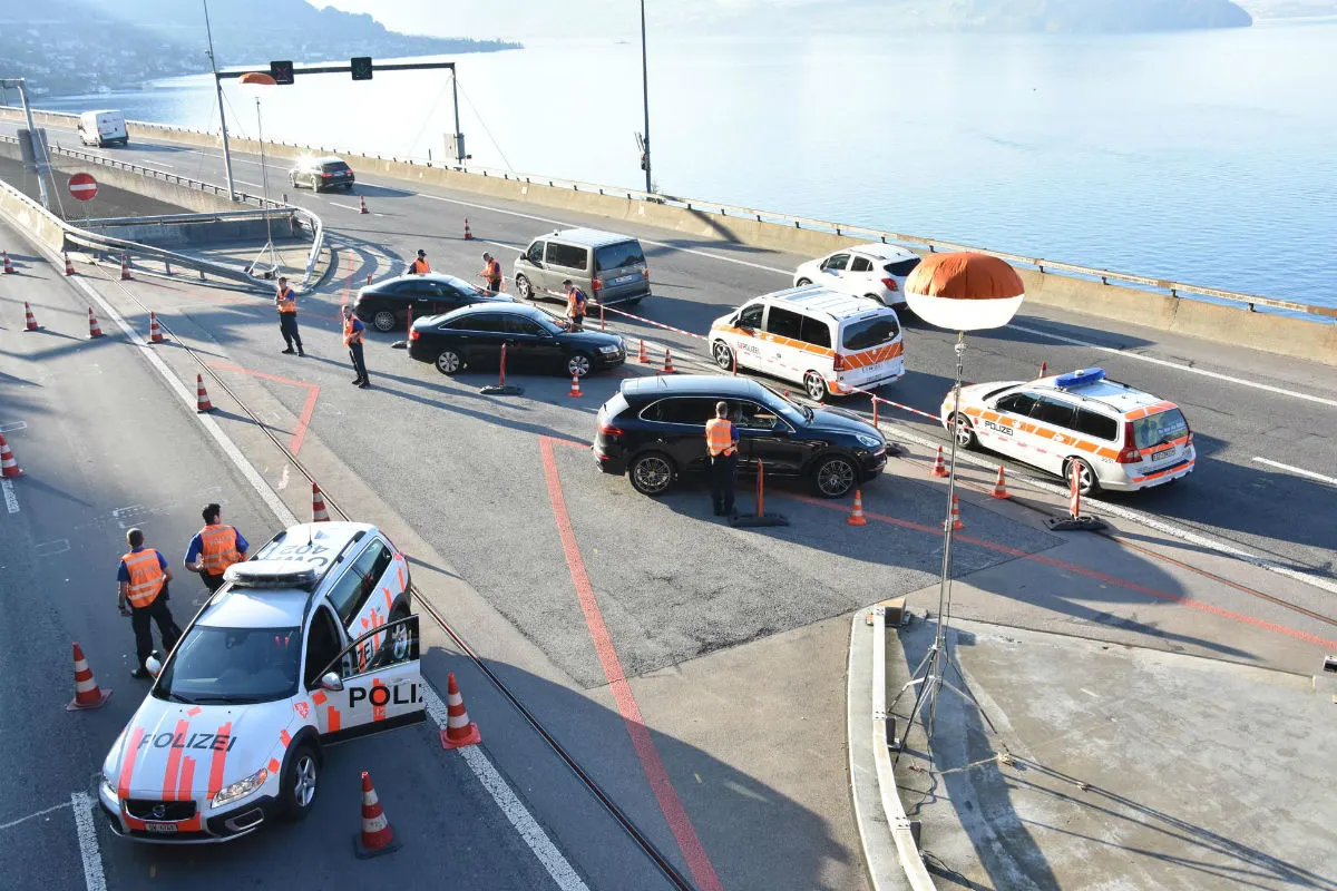 Nord-Süd-Achse - Kontrollen auf Strassen und Schienen