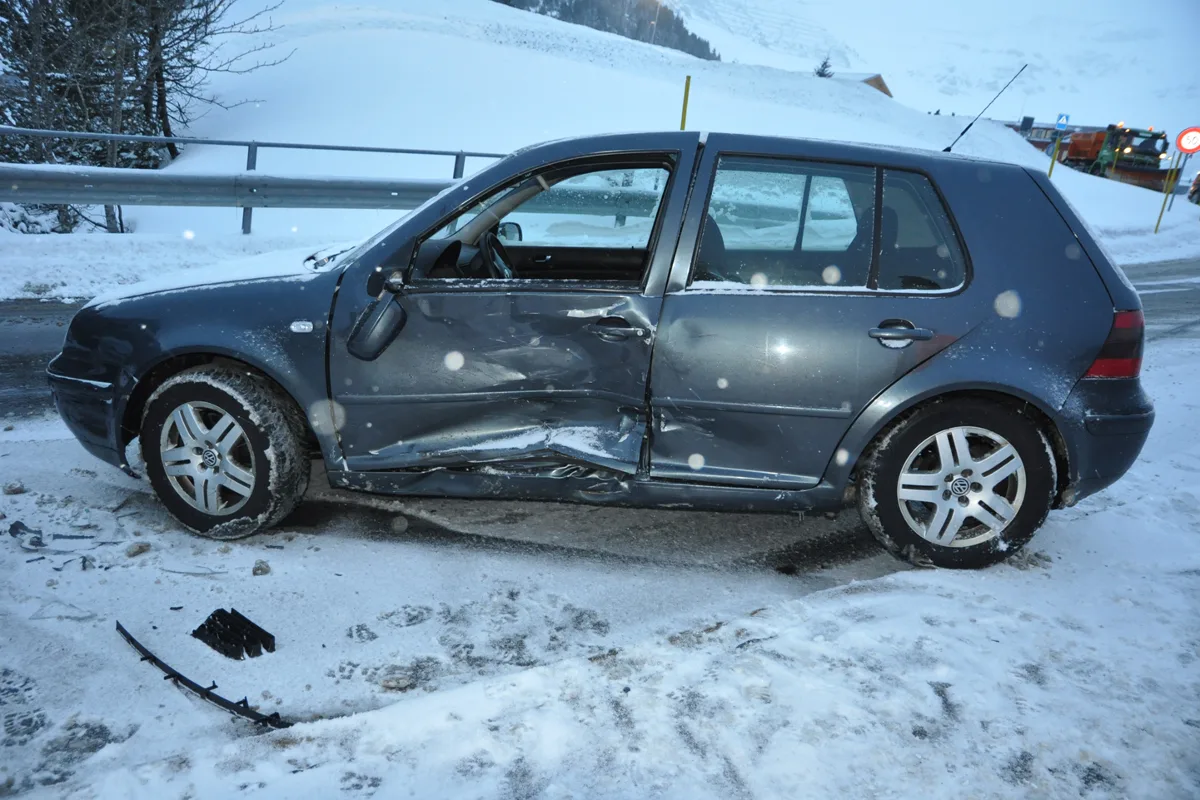 Malbun: Auf schneebedeckter Fahrbahn zu schnell unterwegs