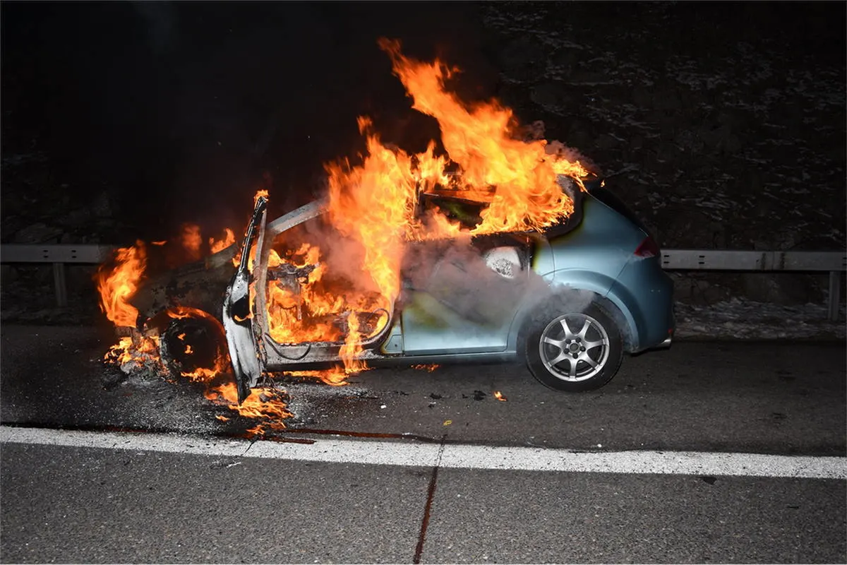 Mörschwil SG - Autobrand