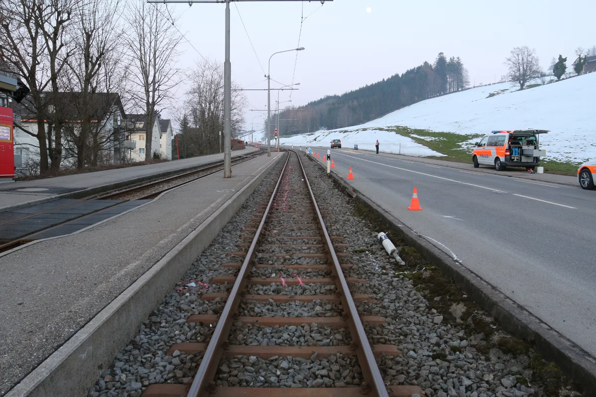 Selbstunfall in St. Gallen - Zeugenaufruf