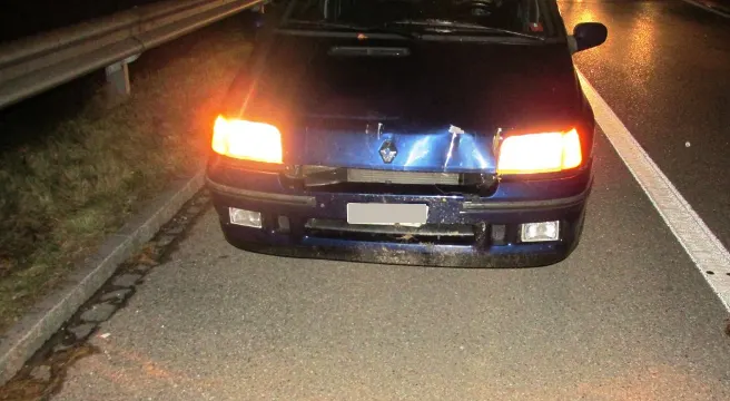Verkehrsunfall auf der A3 in Benken