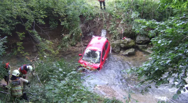 Bubendorf: Gas- mit Bremspedal verwechselt - Auto in Fluss parkiert