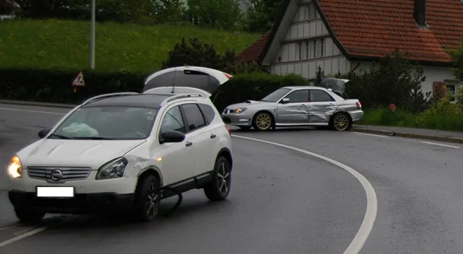 Verkehrsunfall in Wolfhalden
