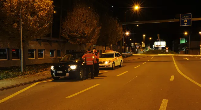 Lichterkontrolle in Stans und Oberdorf