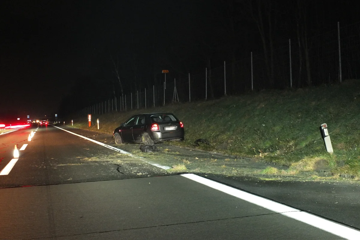 Montlingen SG - Auf der A13 ausgewichen und verunfallt - Zeugenaufruf