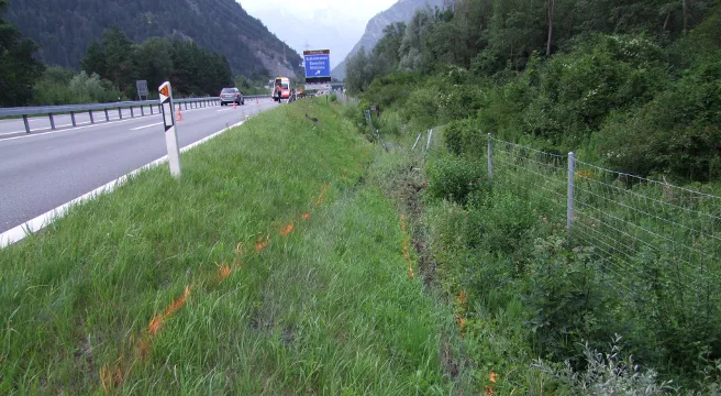 In Rothenbrunnen wegen Sekundenschlaf verunfallt