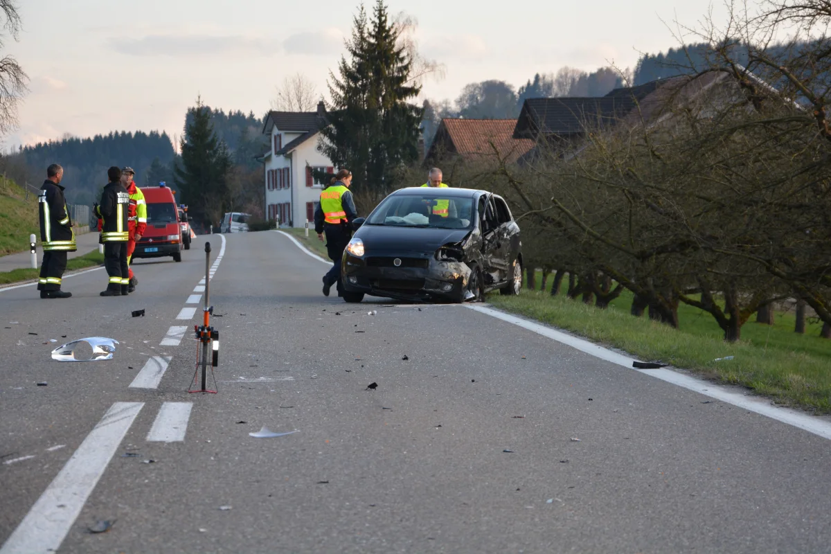 Verletzter durch Streifkollision in Hohentannen