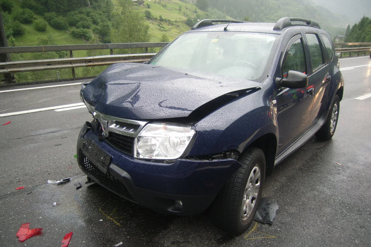 Kollision in Wassen