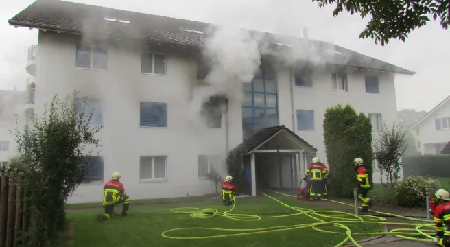 Brandausbruch in Büttikoner MFH-Wohnung