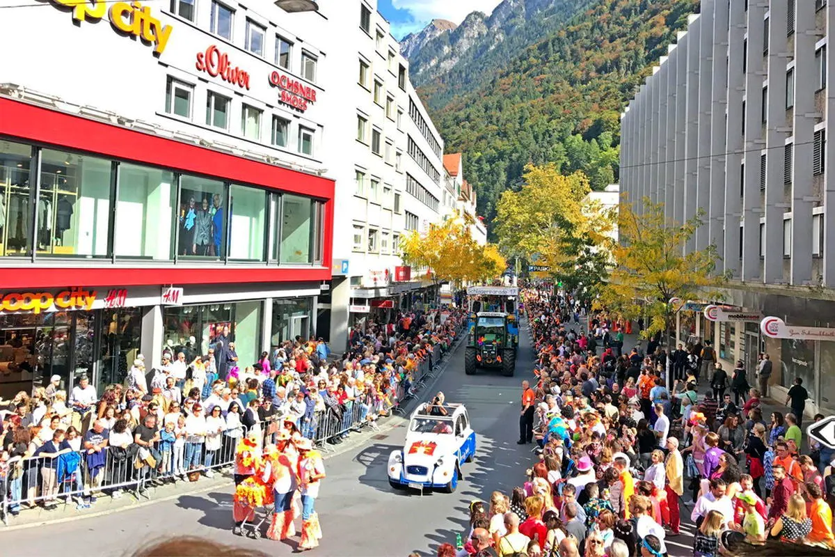 Chur GR - 30'000 Zuschauer an der Schlagerparade 2017