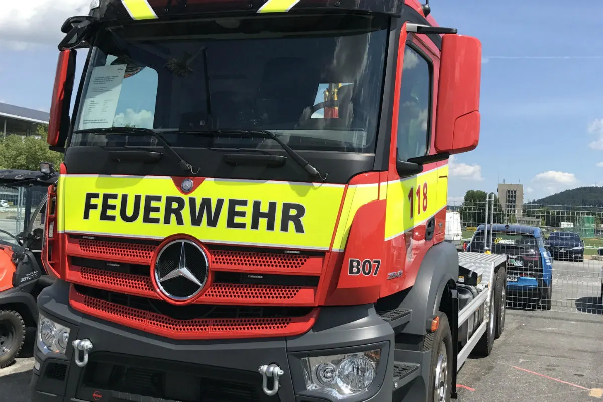 Dotzigen BE - Brand in Werkstatt ausgebrochen