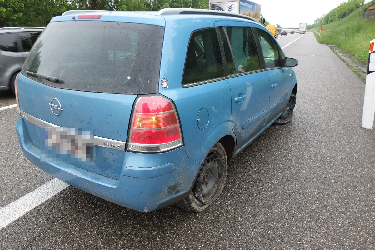 Wegen Übermüdung in Niederwil verunglückt