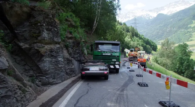 Bremsversagen führt zu Totalschaden in Poschiavo
