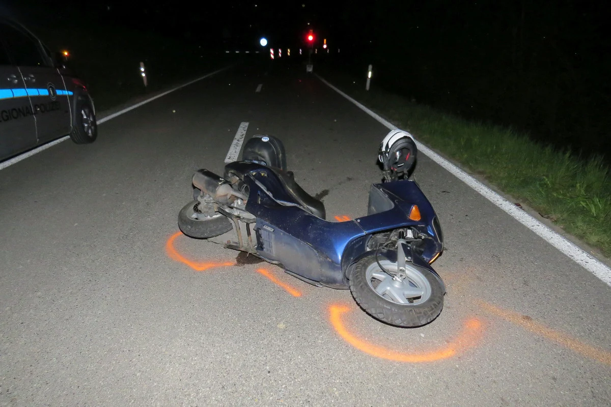 Nach Alleinunfall in Siglistorf - Rollerfahrer verstorben
