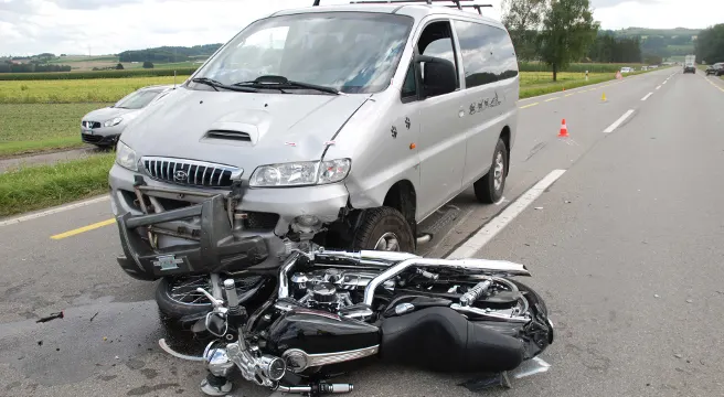 Schlimmer Verkehrsunfall in Galmiz