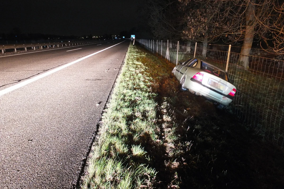 Alkoholisiert auf der A13 bei Diepoldsau verunfallt