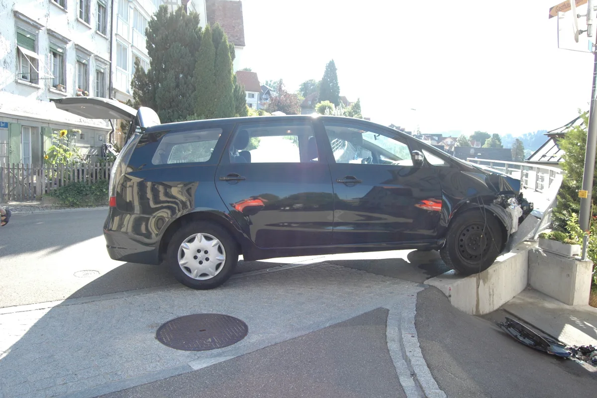 Zwei Verkehrsunfälle in Ausserrhoden
