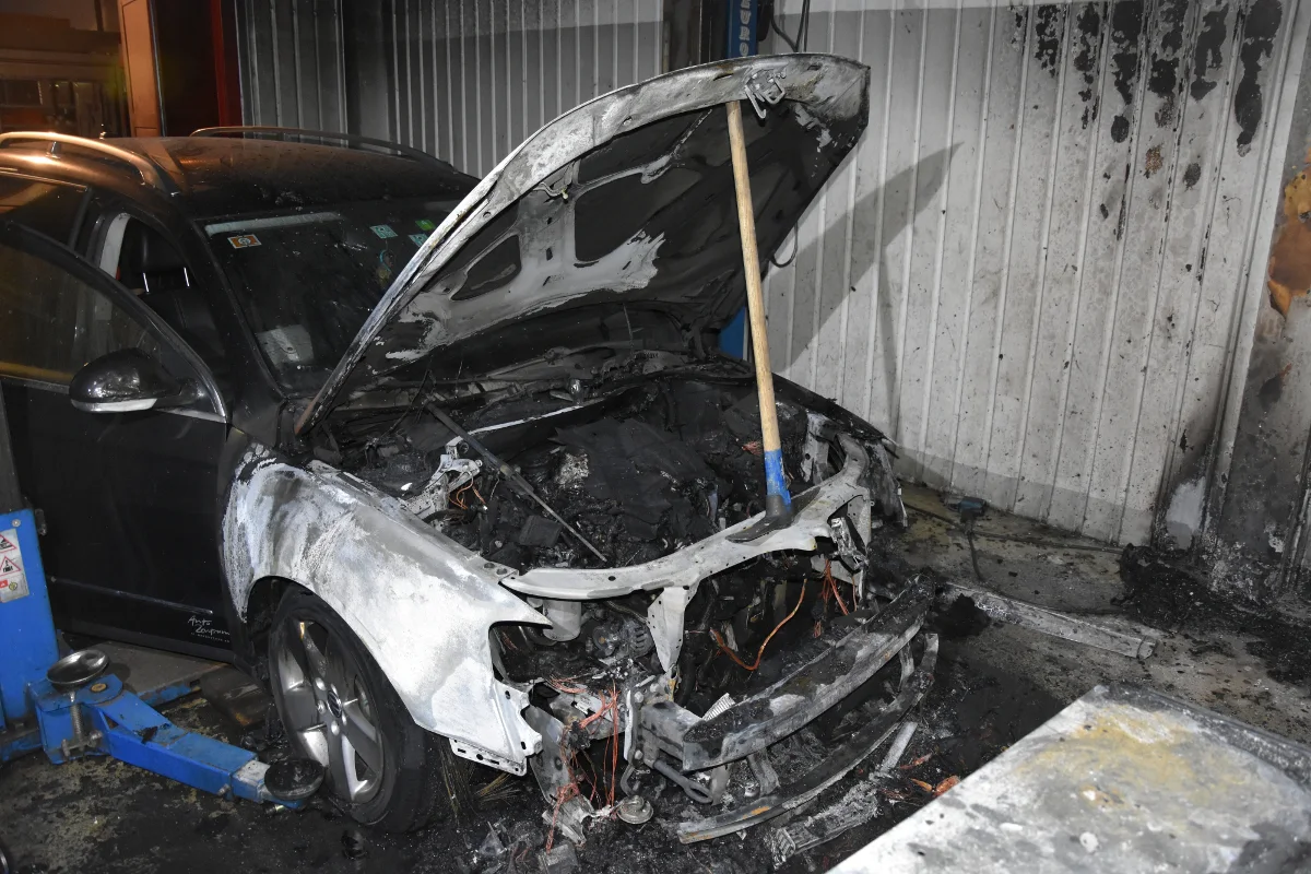 Bad Ragaz SG - Feuriges Unglück in Garage