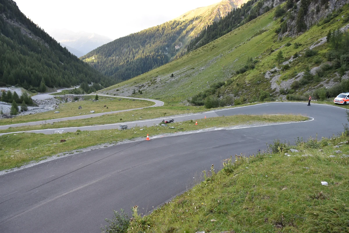 Sta. Maria Val Müstair GR - Tödliches Unglück am Umbrailpass