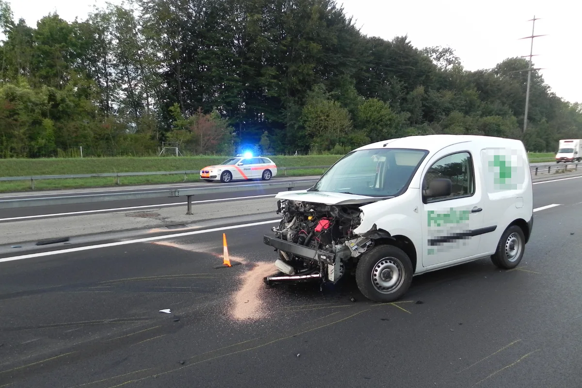 Massiver Stau nach Unfällen auf der A7