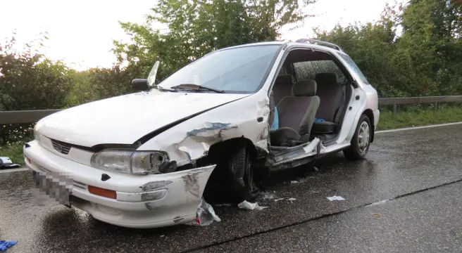 Zwei Verletzte nach Crash in Etzgen
