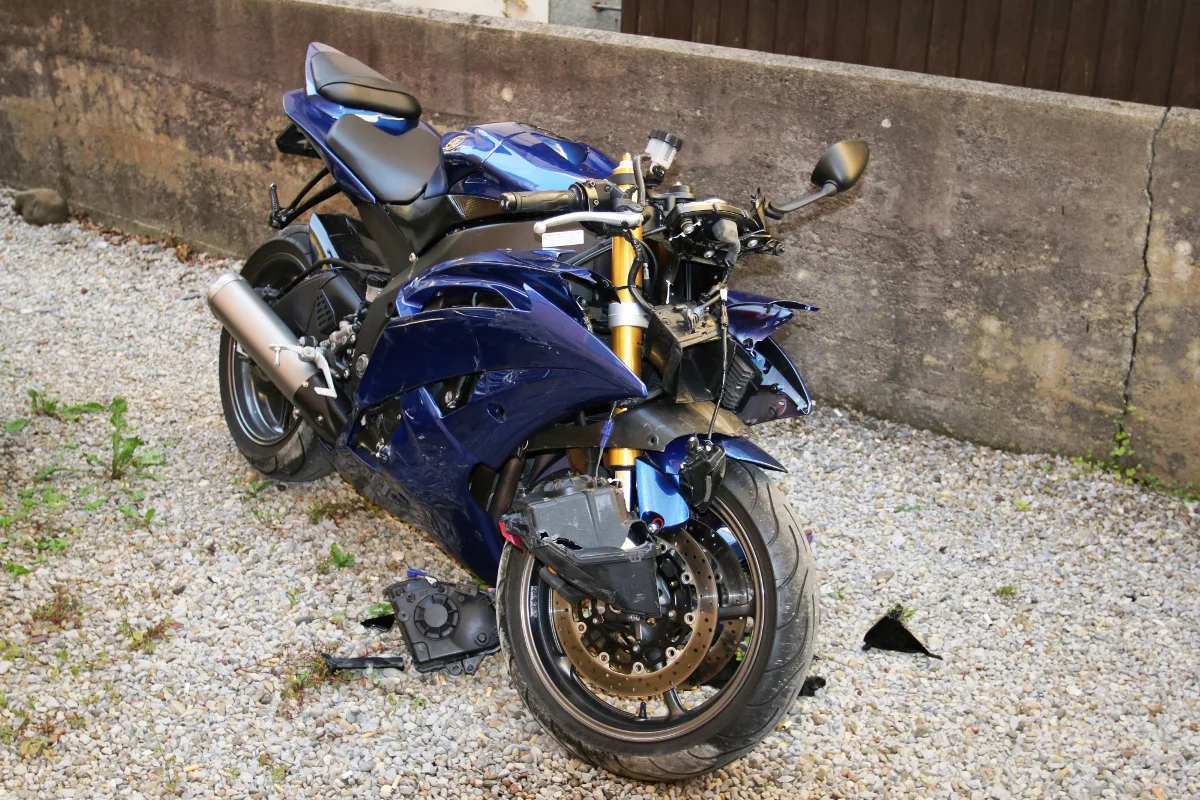 St. Gallen: Motorrad gestohlen und Unfall gebaut