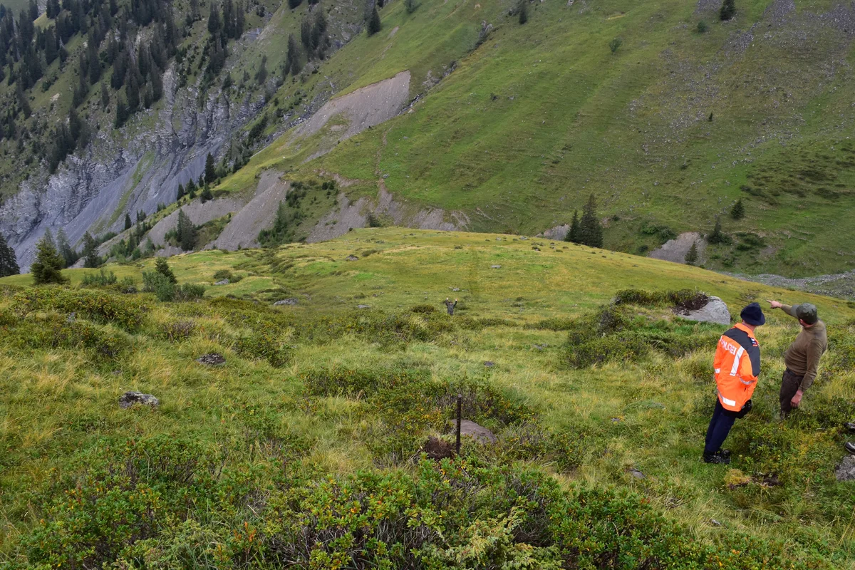 Jenaz GR - Beim Bergen von Hirschwild schwer verunglückt 