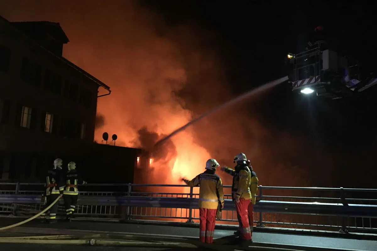 Grossbrand in Thusis