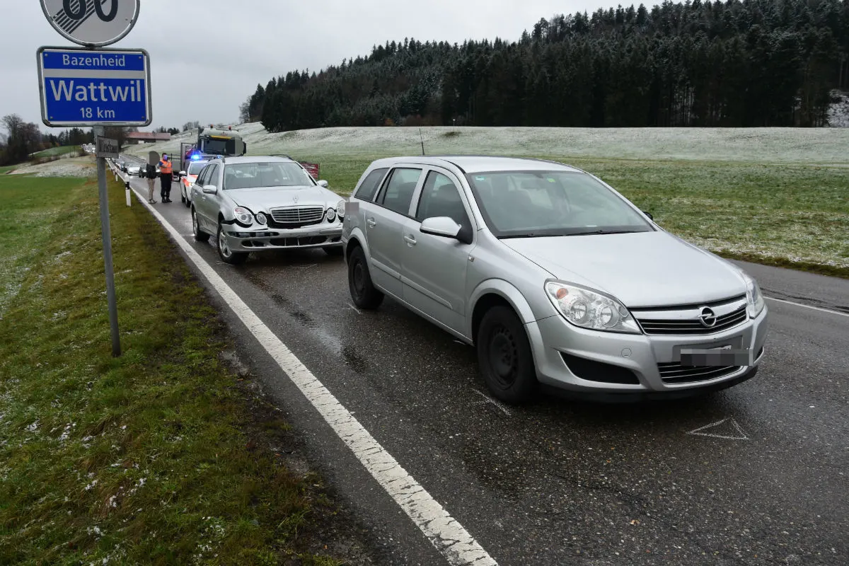 In Kirchberg mit über 2 Promille Crash gebaut