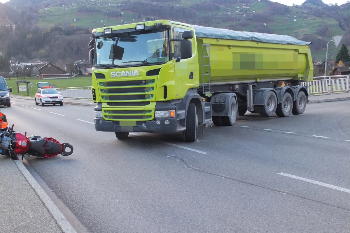 Verletzter bei VU in Flums