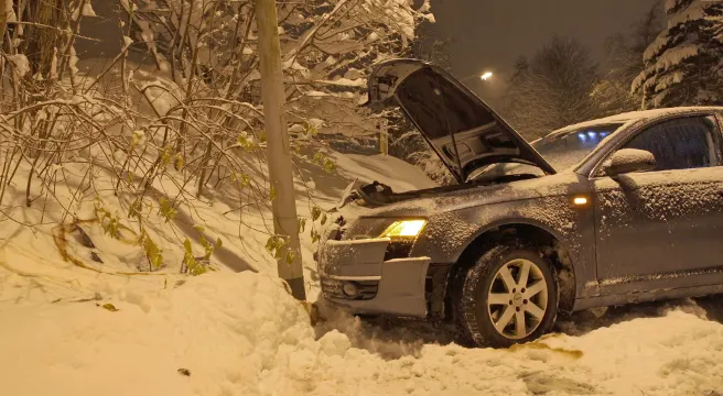 Ohne Führerschein in St. Gallen verunfallt