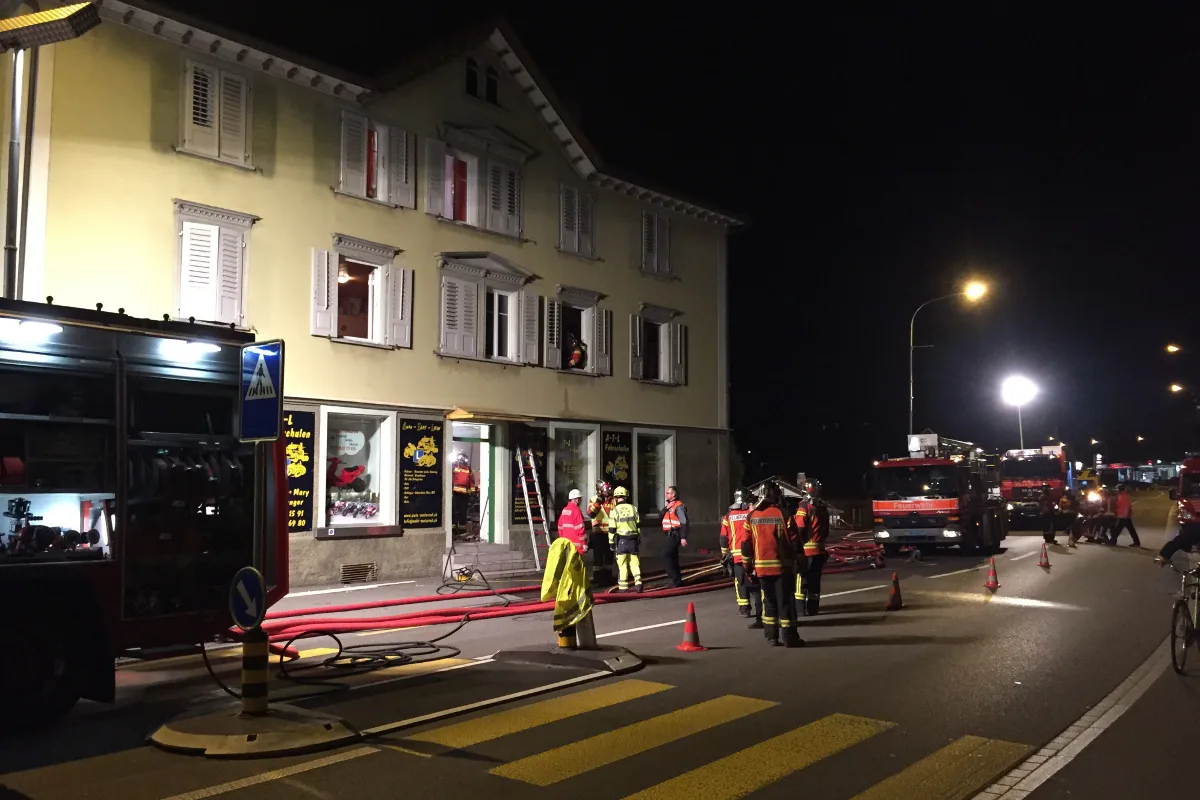 Goldach: In Kurve zusammengeprallt
