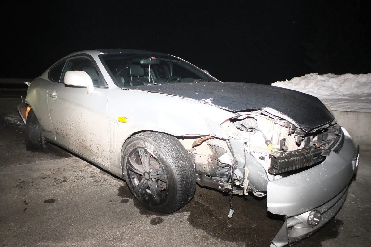 Eschenbach SG - Alkoholisiert Unfall gebaut