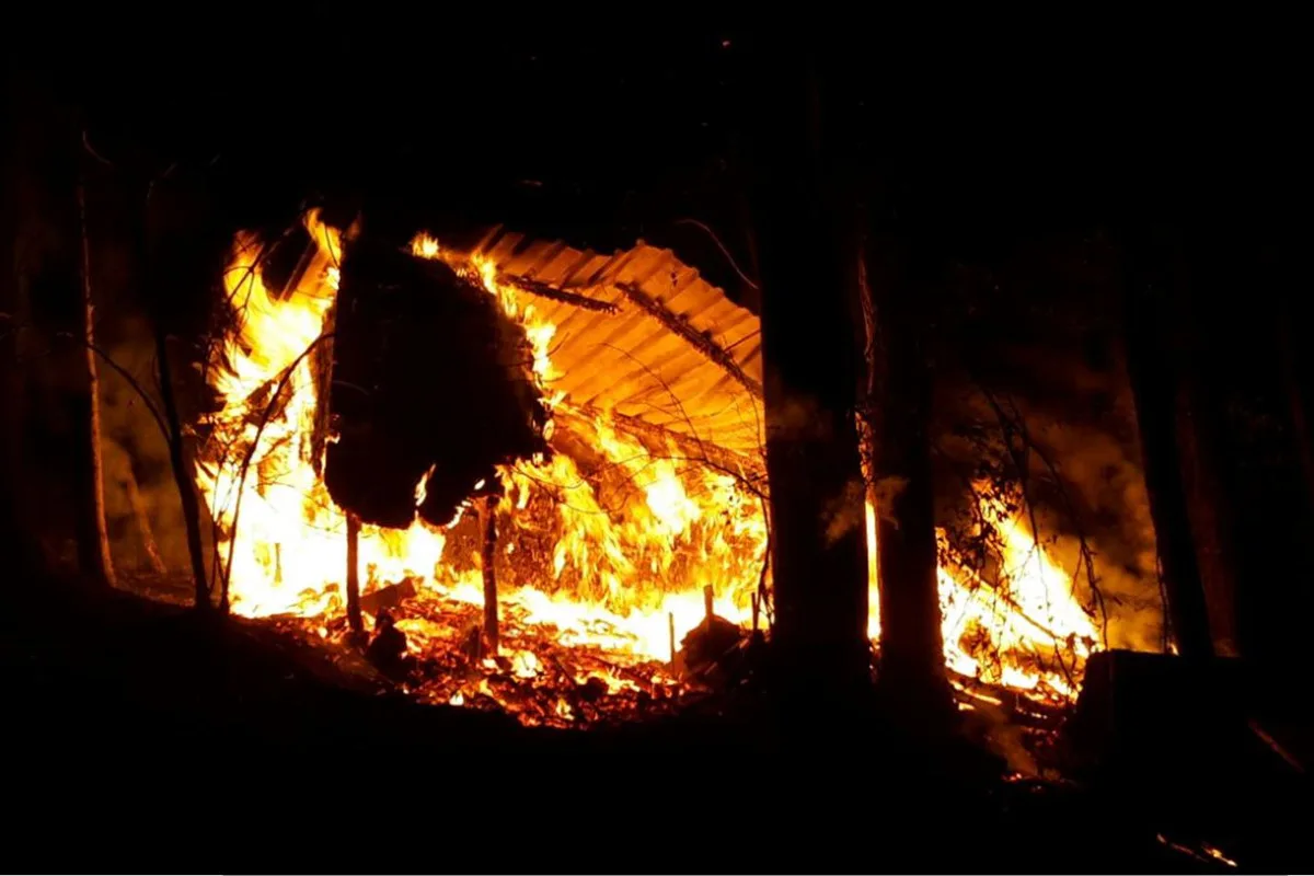 Werthenstein LU - Tierunterstand wird ein Raub der Flammen
