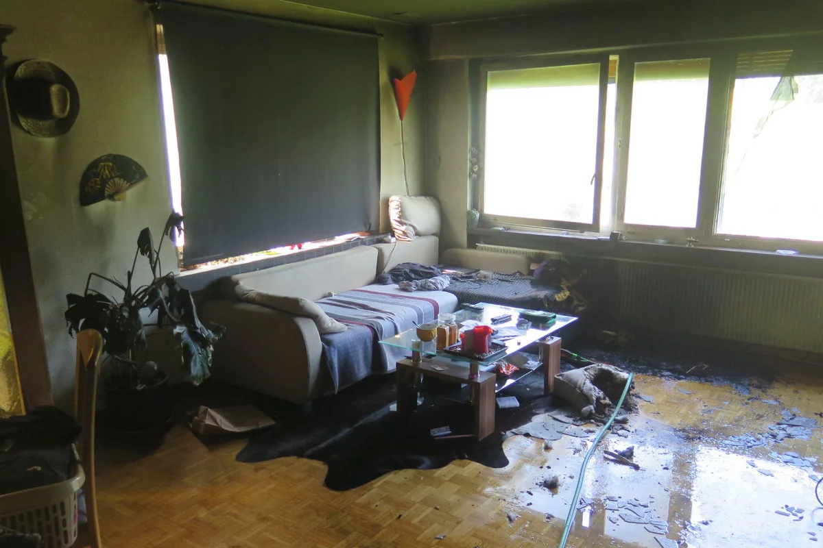 Diepflingen BL: Feuer in Einfamilienhaus - drei Verletzte