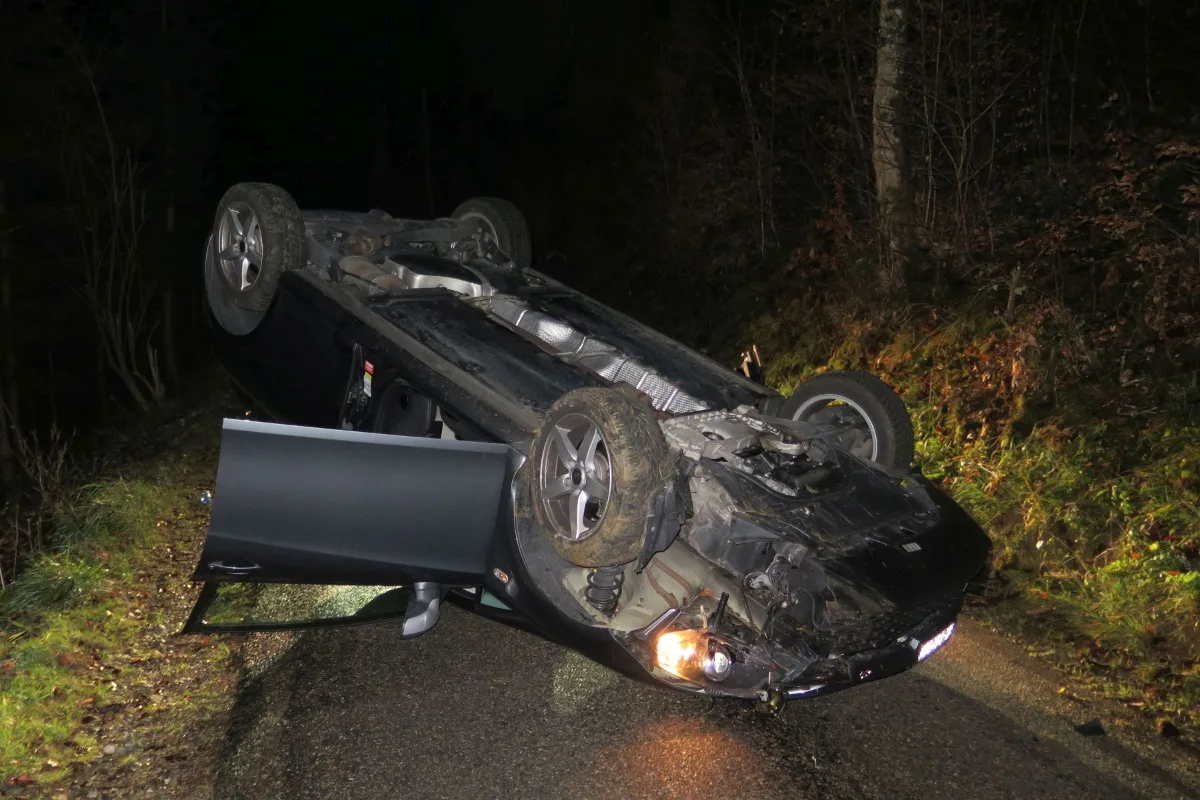 In Muttenz unter Drogeneinfluss Alleincrash gebaut