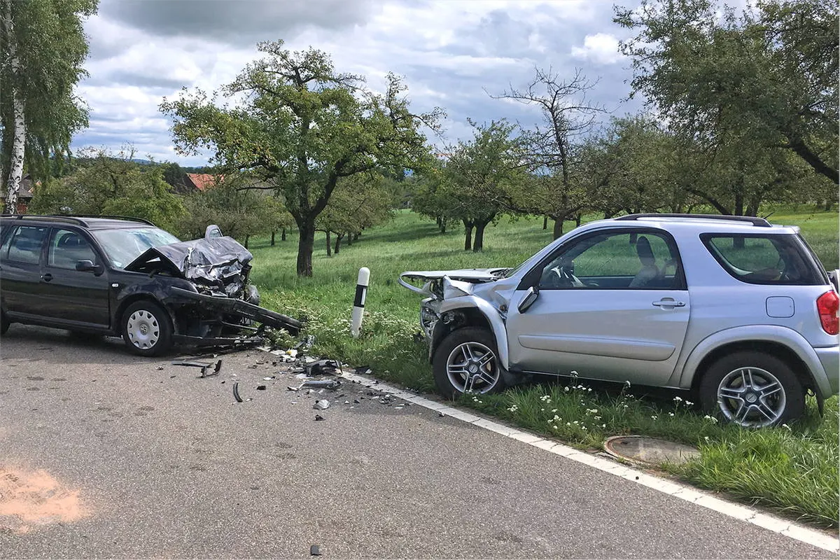 Wittenwil TG - Frontal kollidiert